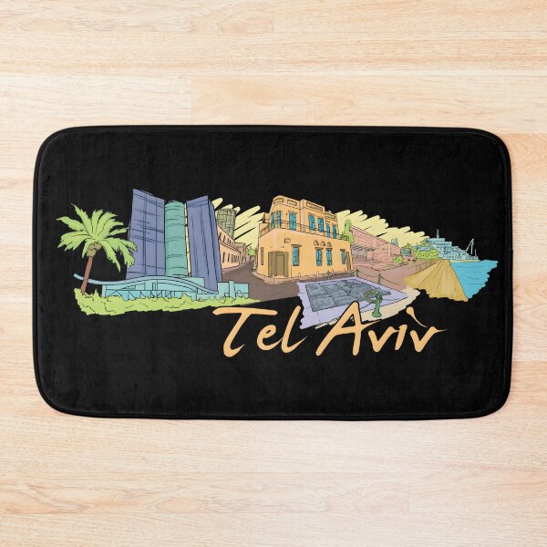 Item preview, Tel Aviv Skyline designed and sold by DarylWelsh2024.