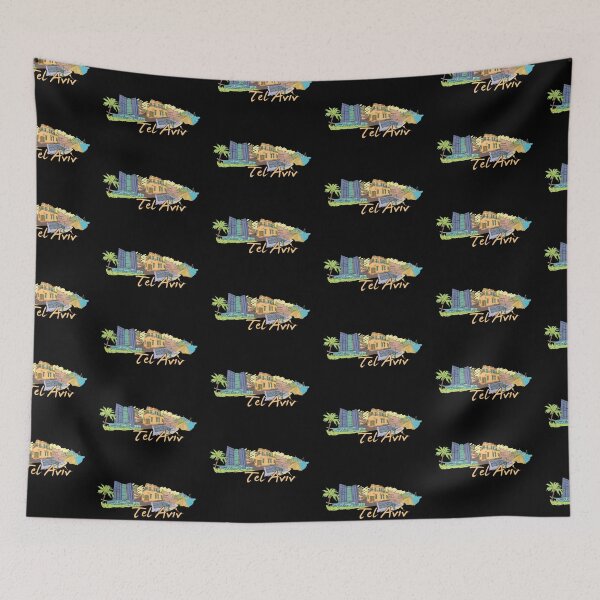 Item preview, Tel Aviv Skyline designed and sold by DarylWelsh2024.
