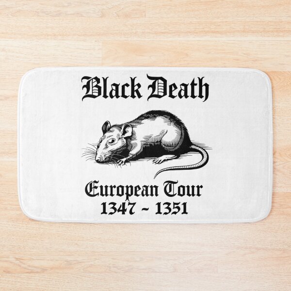 Item preview, Black Death European Tour designed and sold by Angry Swan Designs.