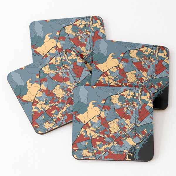 Item preview, Barcelona Spain City Map Art designed and sold by Stadify.