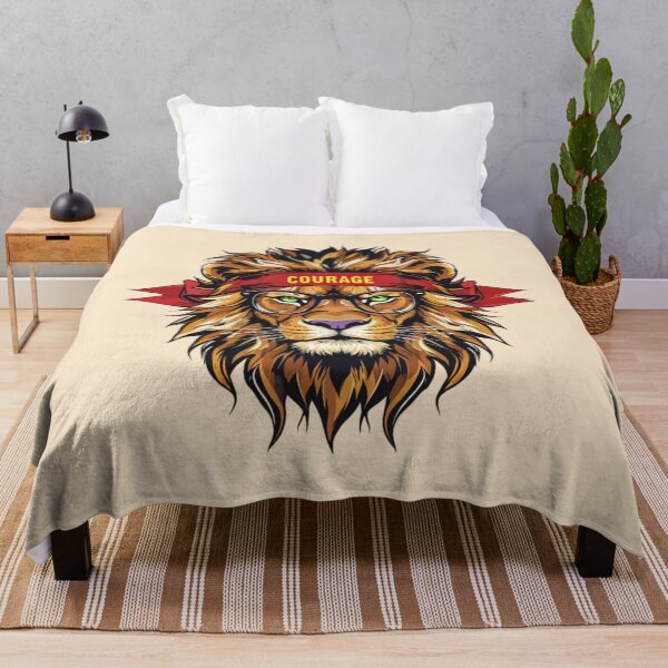 Item preview, Stylized Lion With Green Eyes designed and sold by Aise06.