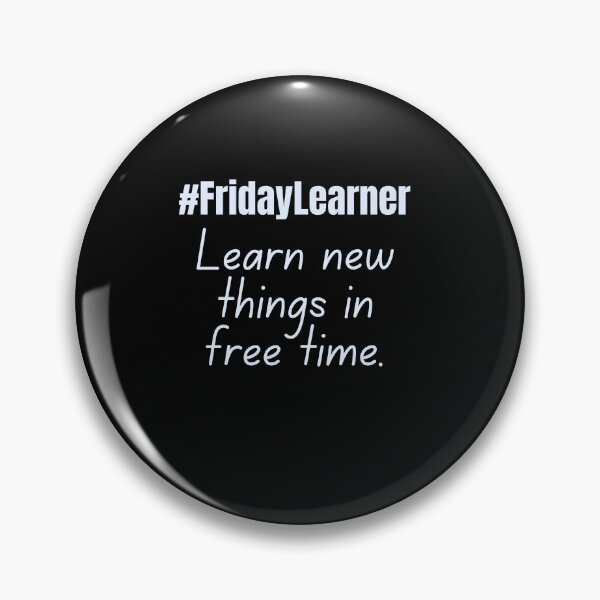 Item preview, #FridayLearner designed and sold by CrazyBYT.