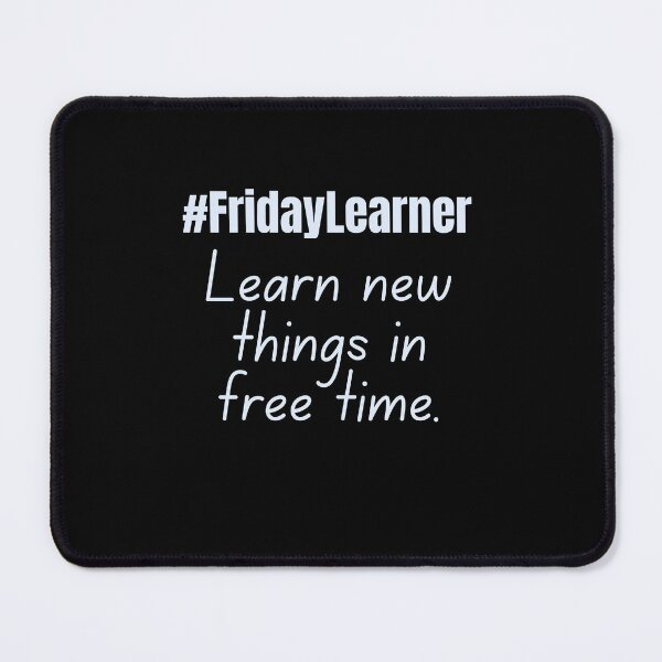 Item preview, #FridayLearner designed and sold by CrazyBYT.