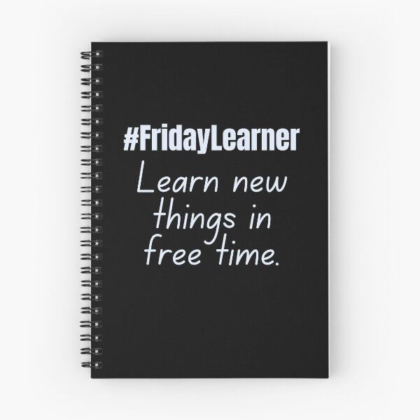 Item preview, #FridayLearner designed and sold by CrazyBYT.