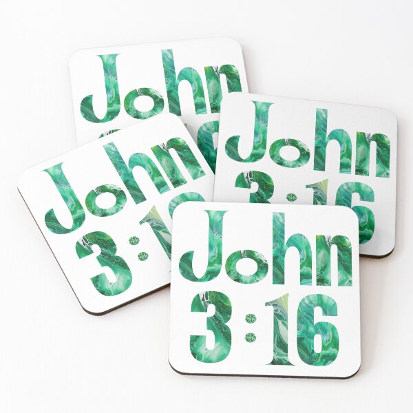 Item preview, John 3:16 - Flow Art / Pour Painting - jdp-14-0003 designed and sold by ANomadDesigns.