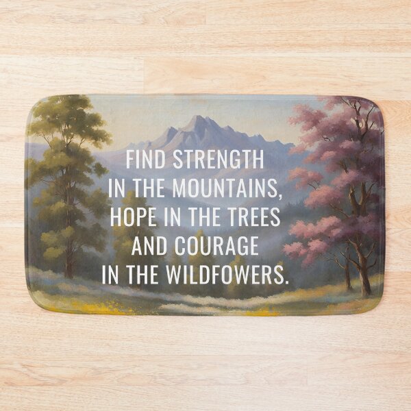 Item preview, Nature Quote Art designed and sold by FitEnvy.