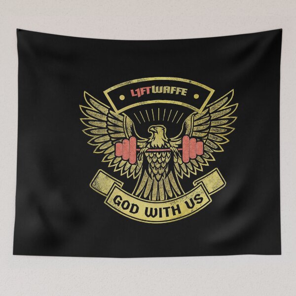 Item preview, Liftwaffe: Pump Iron Like a Legend designed and sold by NickTaroDesign.