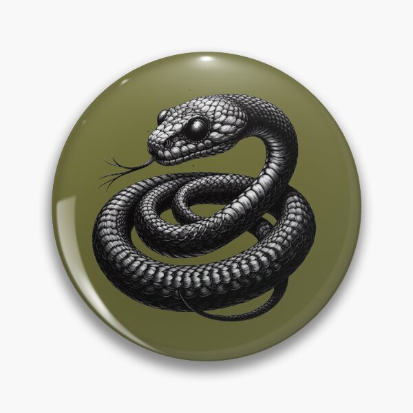 Item preview, Coiled Snake designed and sold by Merch Mann.