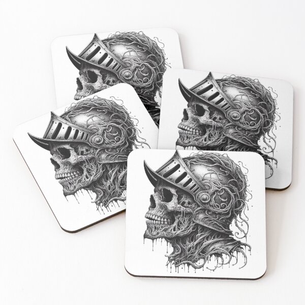 Item preview, Gothic Medieval Skull designed and sold by Merch Mann.