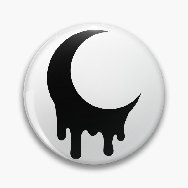 Item preview, Dark Vibes - Melting Moon designed and sold by Solstice Noir.