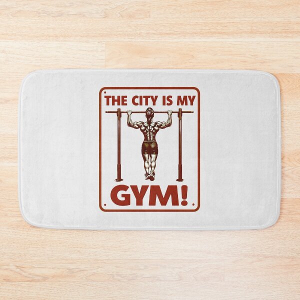 Item preview, The City Is My Gym Muscle In Urban Shades designed and sold by SplashTastic.