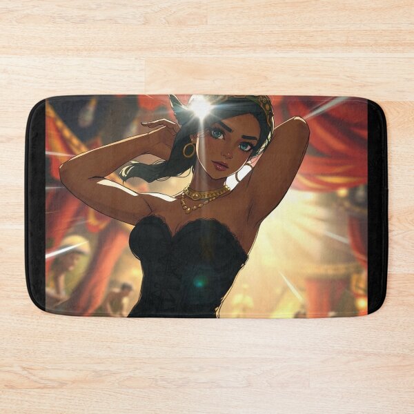 Item preview, Beautiful Romani Gypsy girl illustration designed and sold by Vintage Designs +.