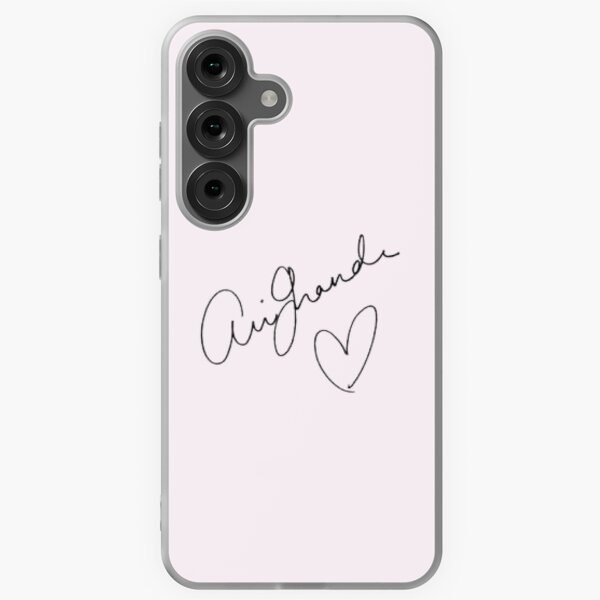 Vista previa del artículo con la obra «Firma de Ariana», diseñado y vendido por notearsmerch.
