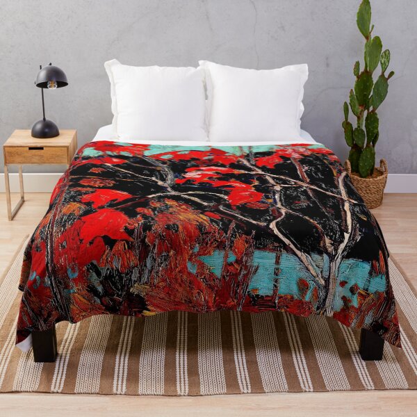 Item preview, Red Leaves : Tom Thomson 1914 Oil Painting Print designed and sold by posterbobs.