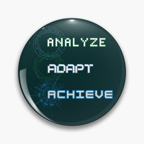 Item preview, Data Driven Analyst Analyze Adapt Achieve designed and sold by KateLeap.