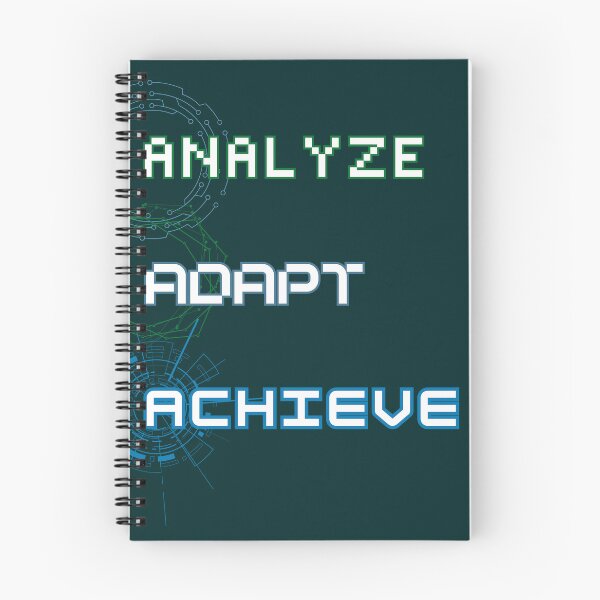 Item preview, Data Driven Analyst Analyze Adapt Achieve designed and sold by KateLeap.