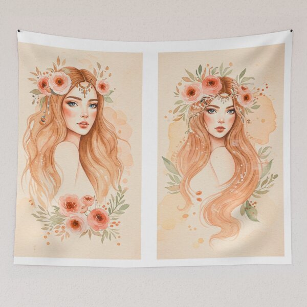 Item preview, Beautiful Boho Watercolor designed and sold by FitEnvy.
