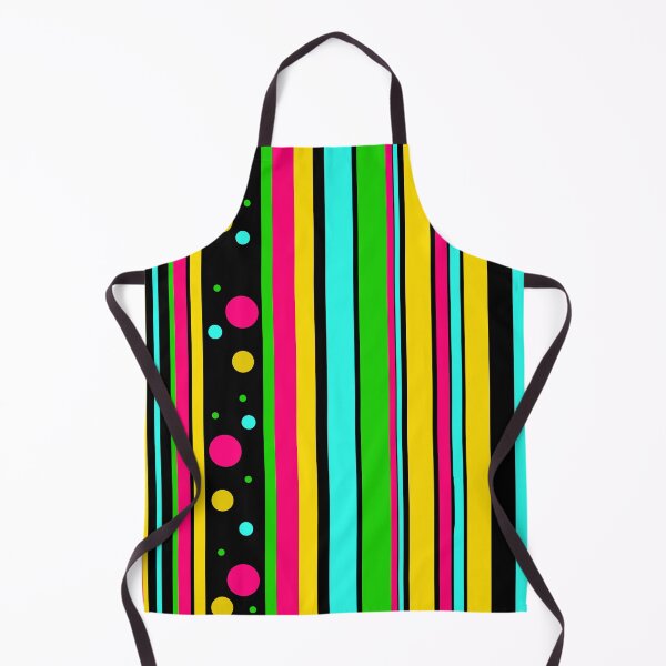 Item preview, 80's Pop Pattern on Black – Retro Neon Geometric Design designed and sold by uniQuin.