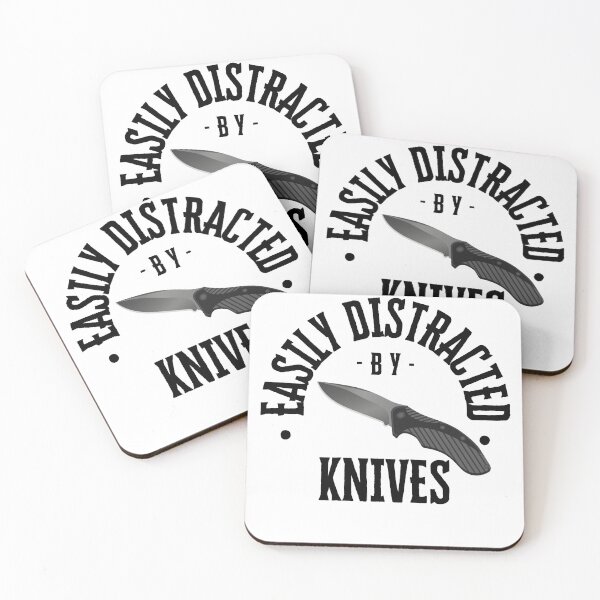 Item preview, Easily distracted by knives designed and sold by mclaurin612.