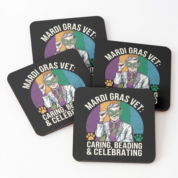 Item preview, Mardi Gras Vet: Caring, Beading & Celebrating designed and sold by MagicWander.