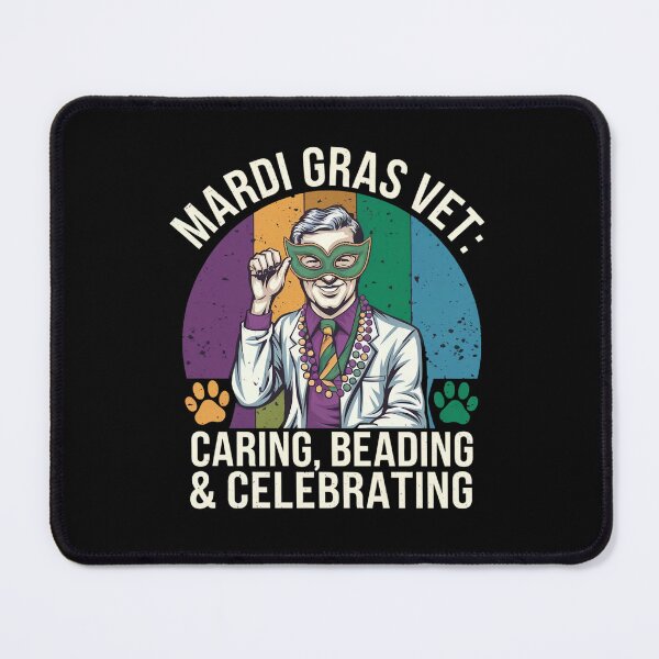 Item preview, Mardi Gras Vet: Caring, Beading & Celebrating designed and sold by MagicWander.
