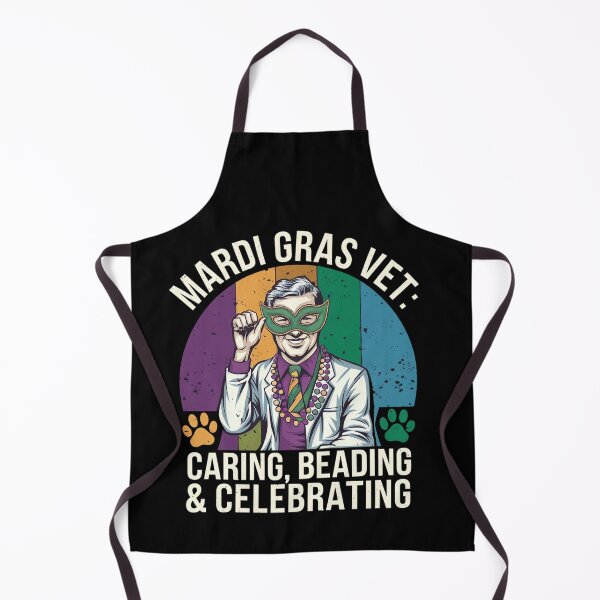 Item preview, Mardi Gras Vet: Caring, Beading & Celebrating designed and sold by MagicWander.