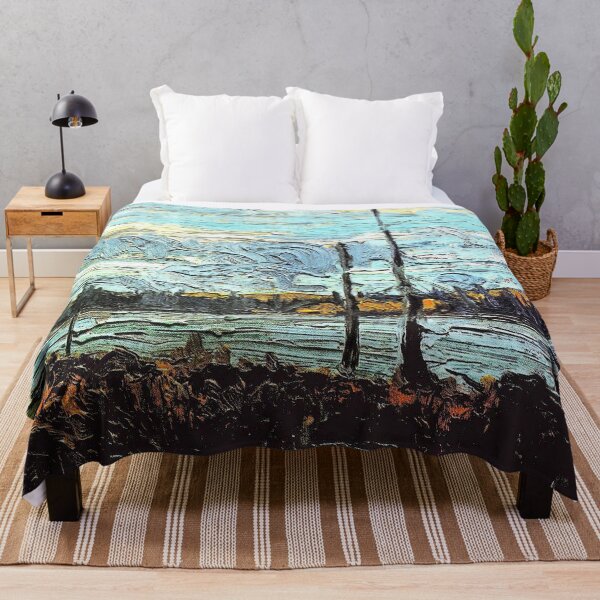 Item preview, Smoke Lake : Tom Thomson 1914 Oil Palate (Pallet) Painting Print designed and sold by posterbobs.