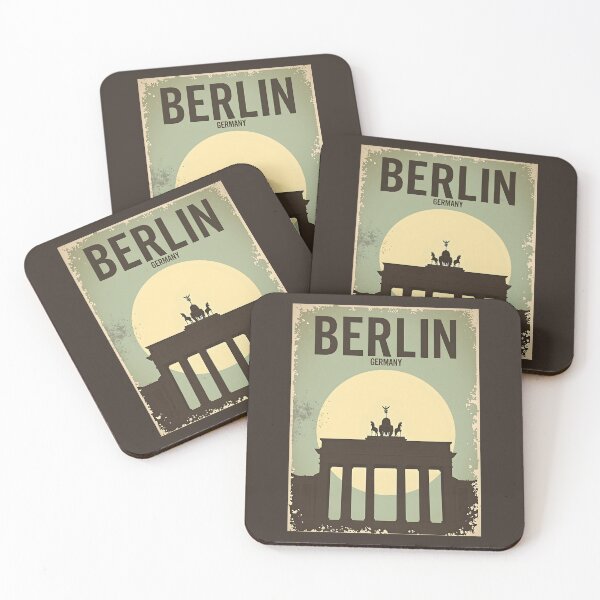 Item preview, A Vintage Travel Illustration of Berlin - Germany  designed and sold by GoodOldVintage.