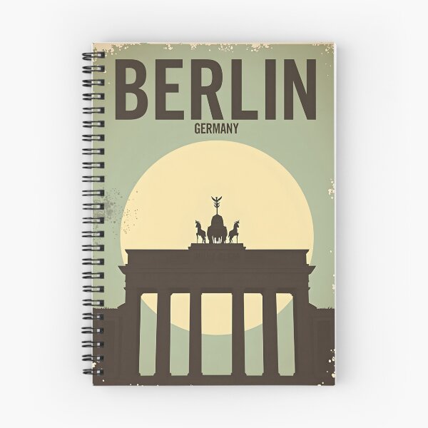 Item preview, A Vintage Travel Illustration of Berlin - Germany  designed and sold by GoodOldVintage.