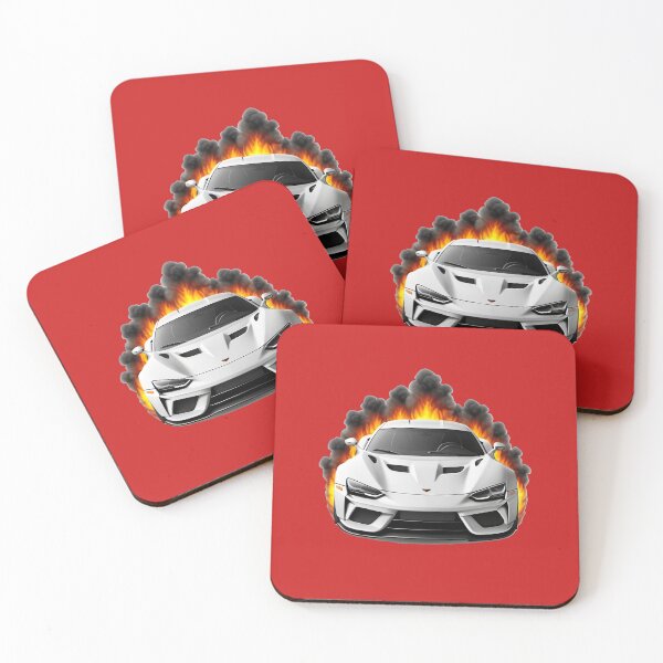 Item preview, Supercar Tyres on Fire designed and sold by WackyJacks.