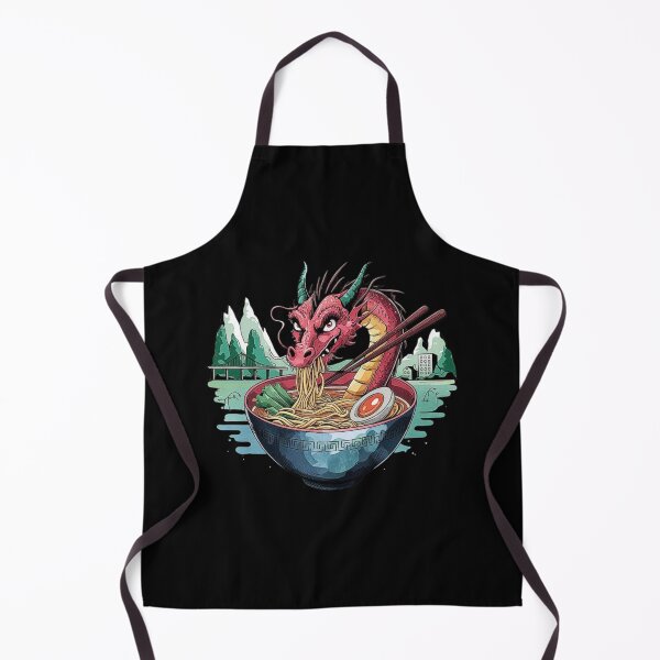 Item preview, Dragon Ramen Bowl - Fantasy Noodle Lover Asian Food Art designed and sold by love3617.