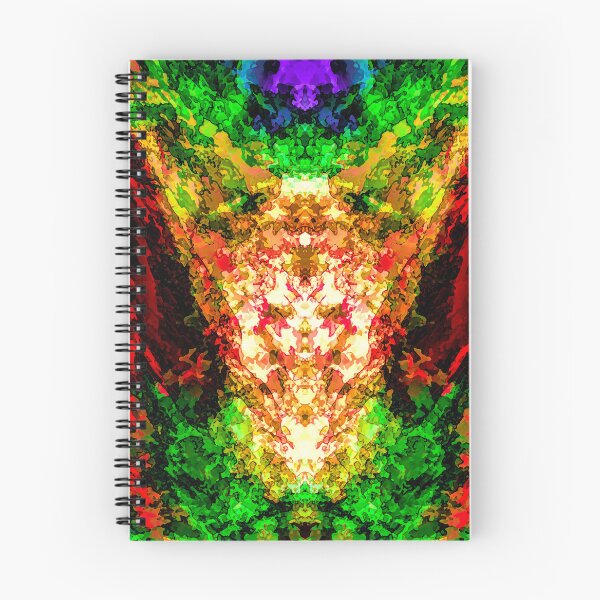 Item preview, Abstracto rojo y verde fractal. designed and sold by fishwithout.