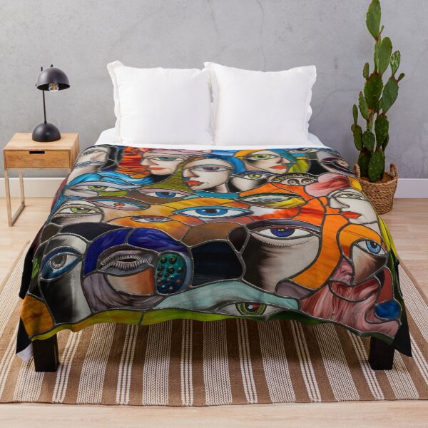 Item preview, Abstract women's eyes designed and sold by trendspatterns.