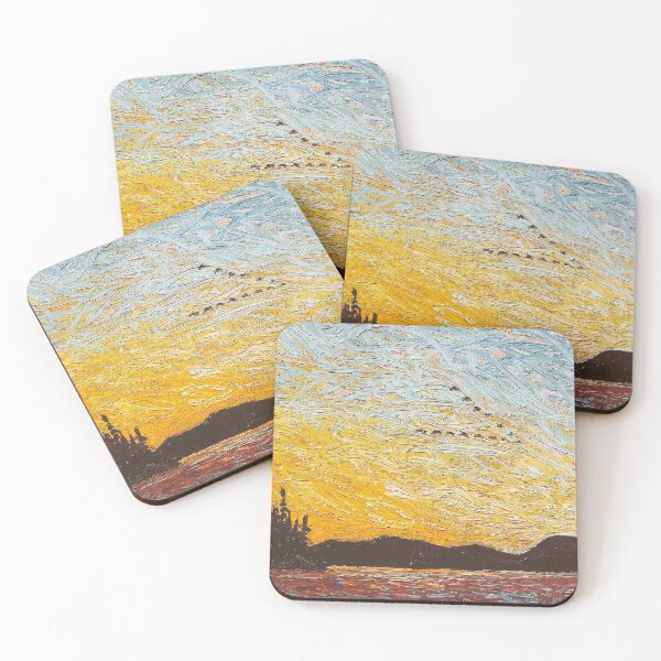Item preview, Round Lake Mud Bay : Tom Thomson 1914 Oil Painting Print designed and sold by posterbobs.