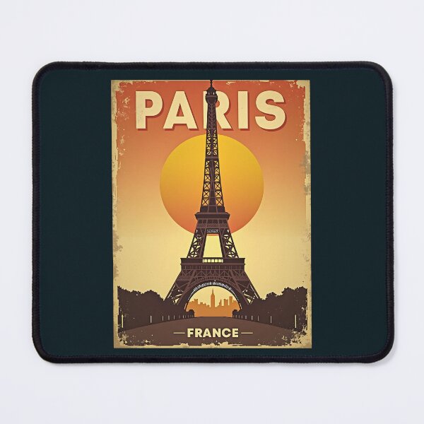 Item preview, A Vintage Travel Illustration of Paris - France designed and sold by GoodOldVintage.