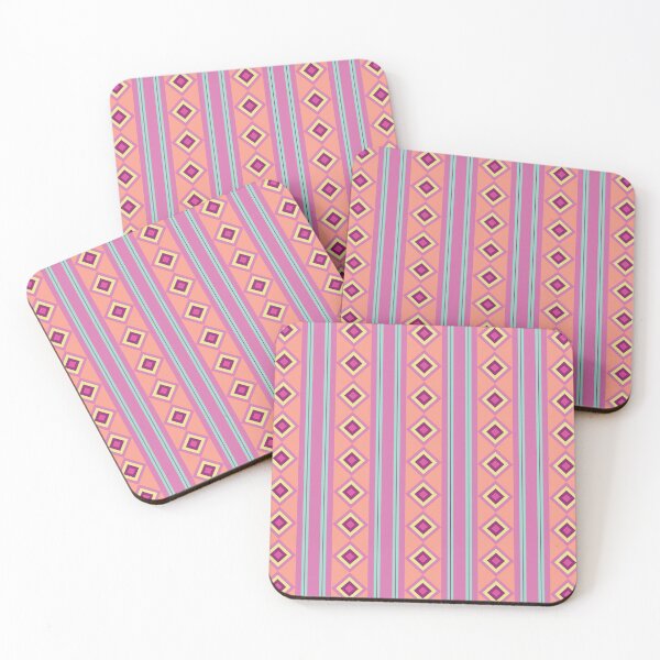 Item preview, Minimalist Stripy Pattern, Multicoloured Diamonds designed and sold by scome.