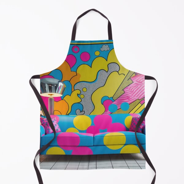Item preview, Pop Art Room with Sofa and Floor Lamp 1 designed and sold by Abeshinobi.