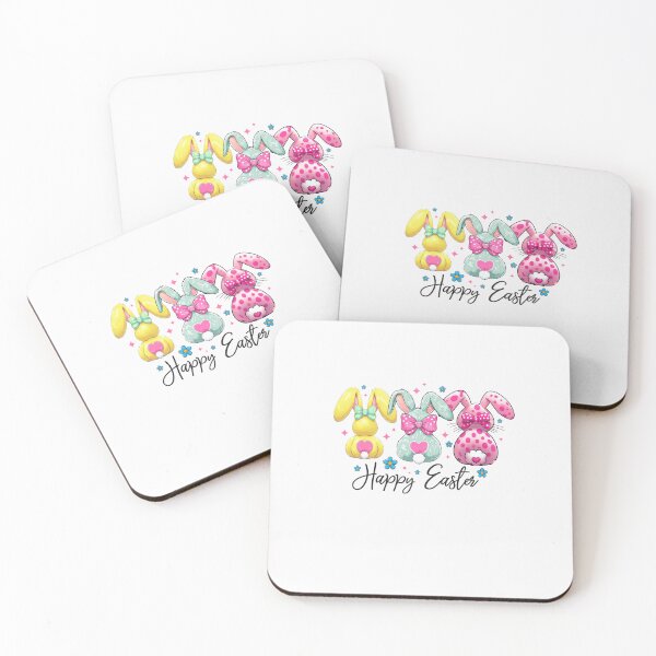 Item preview, Happy Easter Day Coquette Bow Bunny Rabbit Women Girls Kids  designed and sold by facegm.