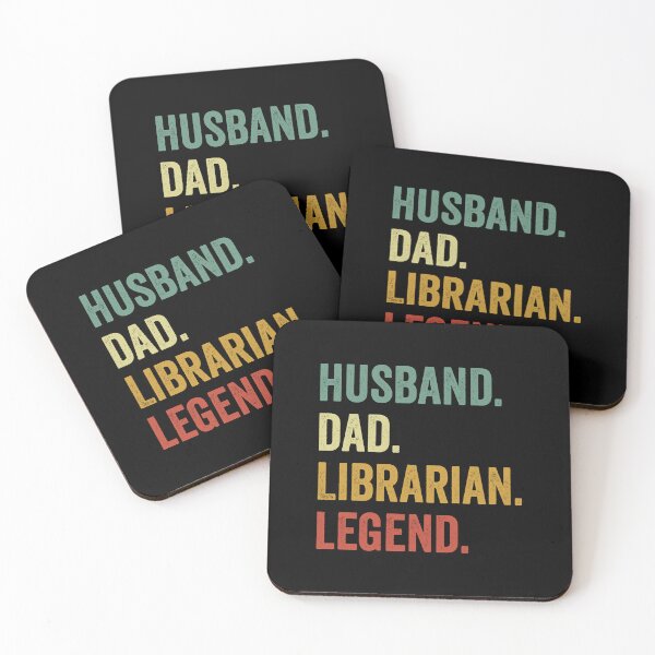 Item preview, Husband Dad Librarian Legend Funny Librarian designed and sold by RareBunny.