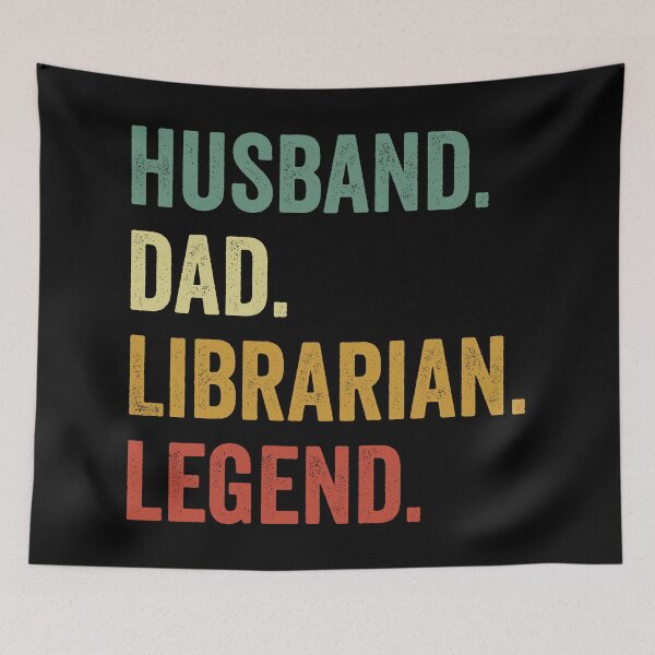 Item preview, Husband Dad Librarian Legend Funny Librarian designed and sold by RareBunny.