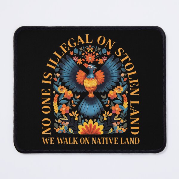 Item preview, No One Is Illegal On Stolen Land designed and sold by catnolioo.