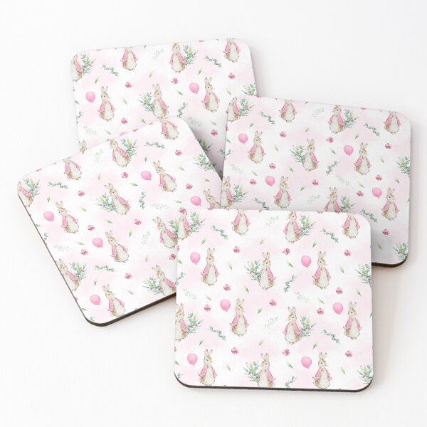 Item preview, Nursery Characters, Pink Peter Rabbit, Beatrix Potter designed and sold by SvetlanaArt.