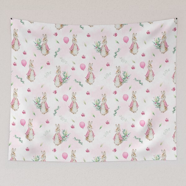 Item preview, Nursery Characters, Pink Peter Rabbit, Beatrix Potter designed and sold by SvetlanaArt.