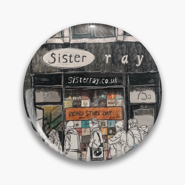 Item preview, Sister Ray Records, Soho London Print designed and sold by MelissaJamesIll.