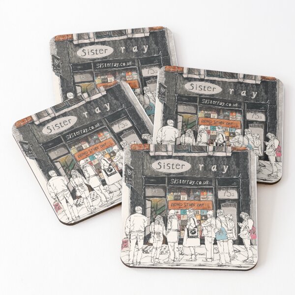 Item preview, Sister Ray Records, Soho London Print designed and sold by MelissaJamesIll.