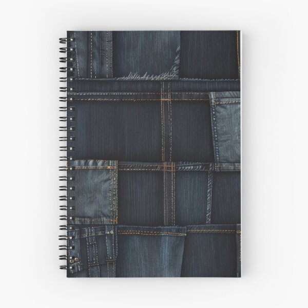 Item preview, Layered Denim Crayon Pattern designed and sold by Glam-OOTD.