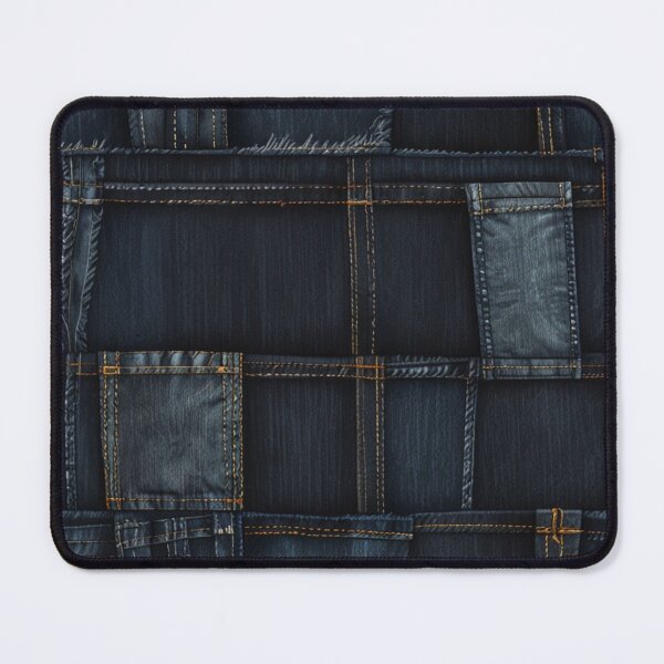 Item preview, Layered Denim Crayon Pattern designed and sold by Glam-OOTD.