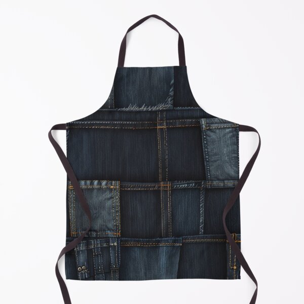 Item preview, Layered Denim Crayon Pattern designed and sold by Glam-OOTD.