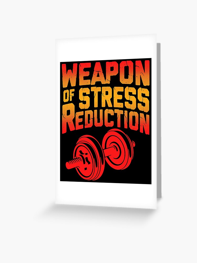 Funny Workout Quote Motivational Gym Fitness Weightlifting Greeting Card