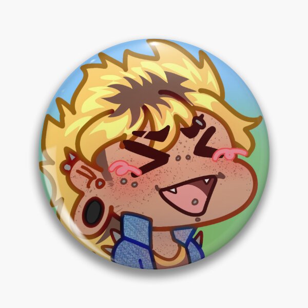 Item preview, Happy Sam from Stardew Valley Pin designed and sold by Asophia-Mills.